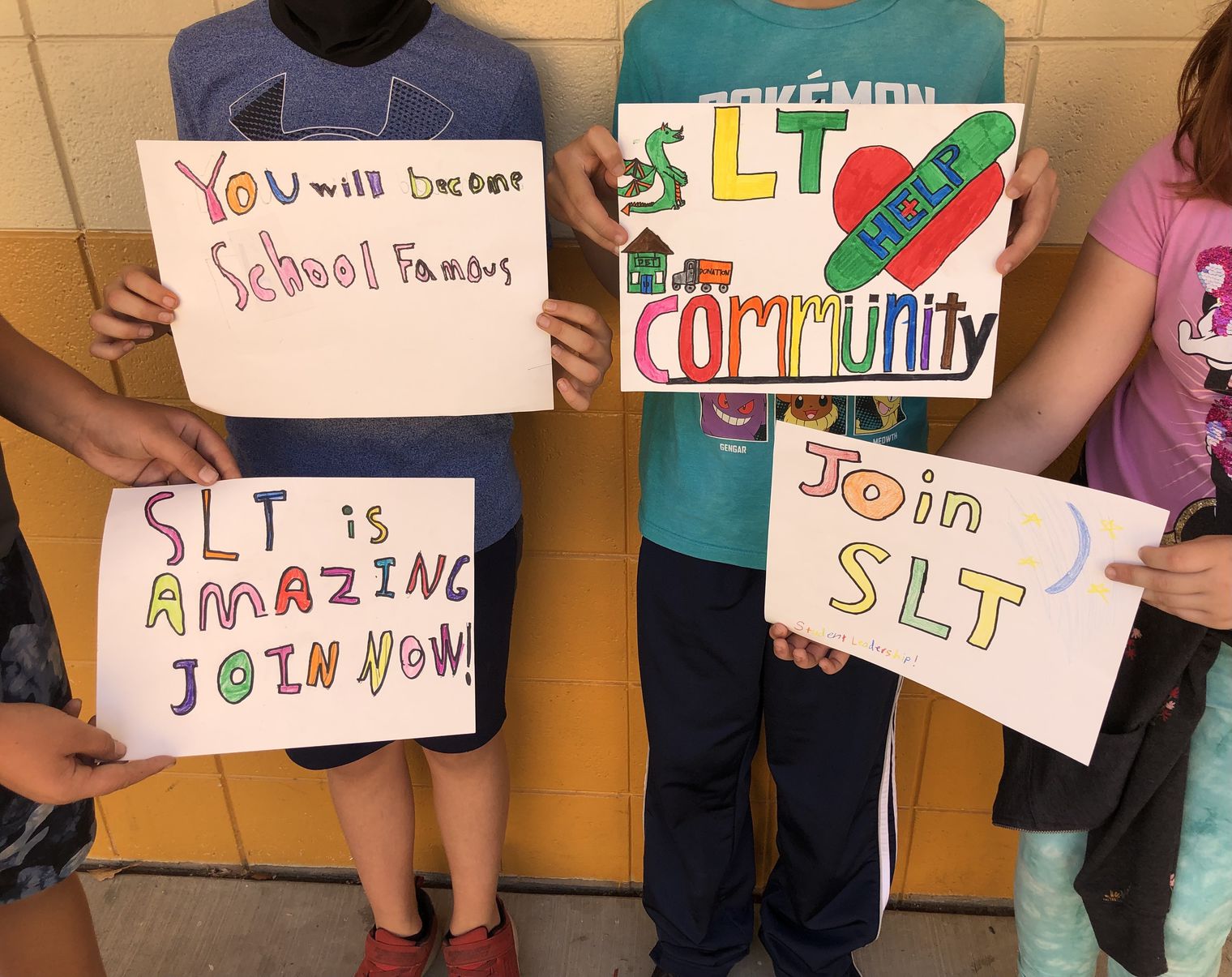 Join SLT signs