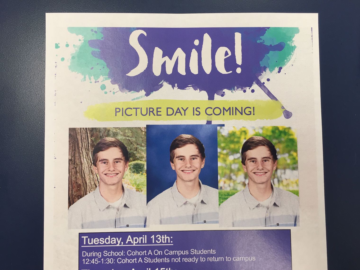 Picture Day is Coming!
