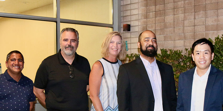 five trustees of campbell union school district sept. 2021