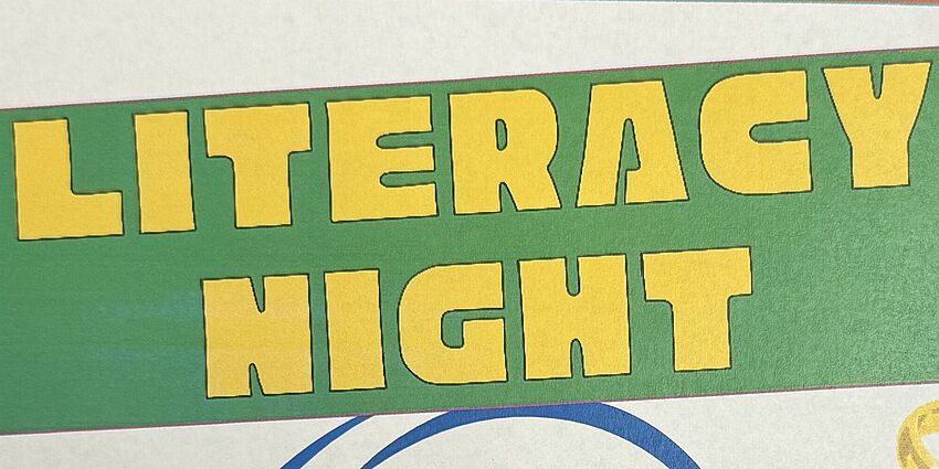Literacy Night Sign