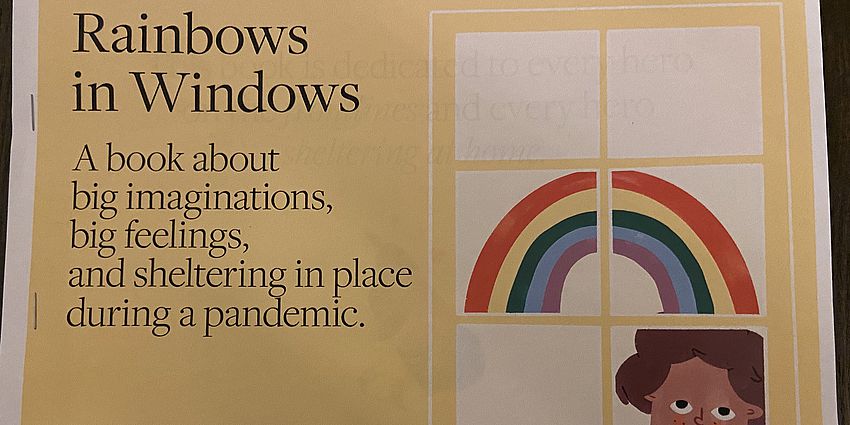 The cover of the book Rainbows in Windows