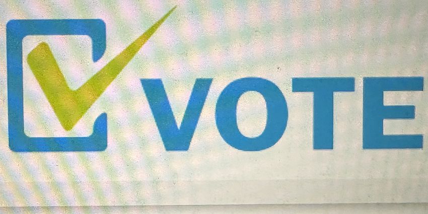 the word "vote" with a check-box