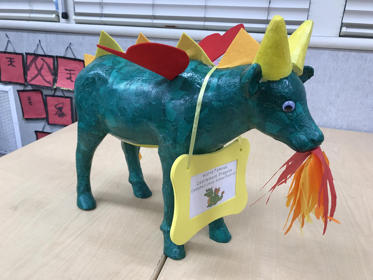 Castlemont Dragon Cow Castlemont dragon cow