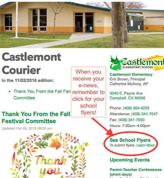 enews Courier Flyer Link